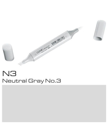 Rotulador Copic Sketch N3 Neutral Gray 3