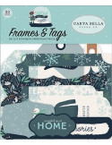 Tags and frames Carta Bella, Snow Much Fun