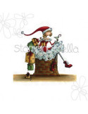 Sello Charlie Waits by the Chimney de Stamping Bella