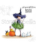 Sello Tiny Townie Willow the Witch de Stamping Bella