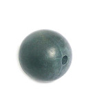 Bola de madera encerada gris