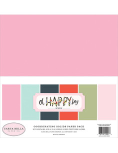 kit de papeles sólidosoh happy daycarta bella