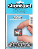 Pack 6 plástico  mágico Shrinkles negro