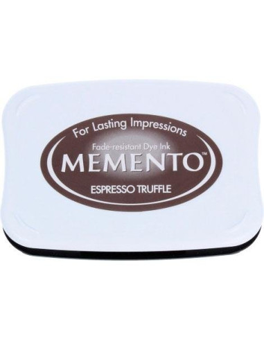 Tinta Memento espresso truffle Caja 95x65mm