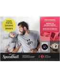 Kit de serigrafía con stencil Speedball