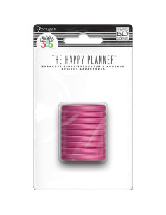 Anillas rosa de happy planner 1,25"