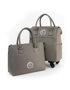 conjunto maleta y bolso de equipaje Windsor Grey