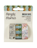 washi tape simple vintage coastal simple stories