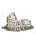 Sello Colosseum de Stamping Bella