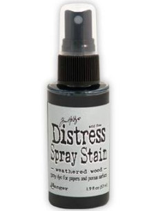 Tinta distress en spray Walnut stain