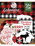 Die cuts EchoPark Lumberjack  Christmas ephemera