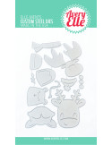 Troquel  peek a boo Holiday Tag Toppers de Avery Elle