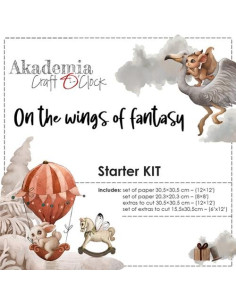 Kit On the wings os fantasy de Craft O´Clock