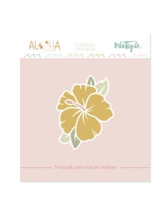 Troquel Aloha Flor Hibisco de Mintopía