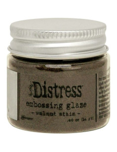 Polvos de Embossing Distress Glaze Walnut Stain