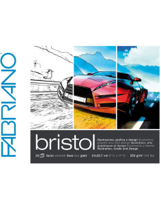 Bloc Bristol A4 250g Fabriano