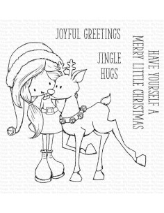 Sello Jingle Hugs de My Favorite Things
