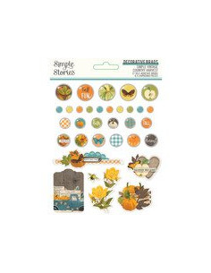 Charms Simple Vintage Country Harvest Simple Stories