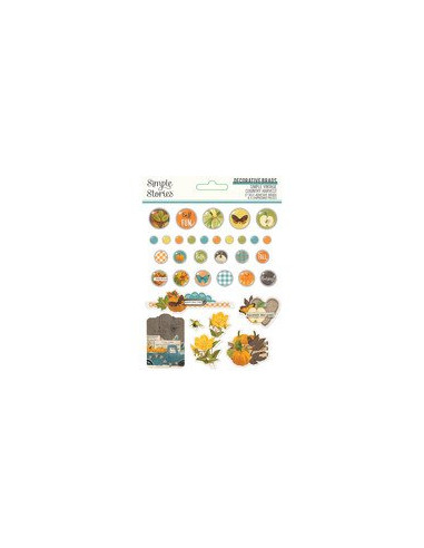 Charms Simple Vintage Country Harvest Simple Stories