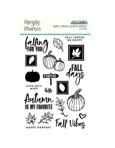 Sello Simple Vintage Country Harvest Simple Stories