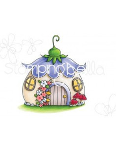 Sello Little Bits Fairy House de Stampingbella