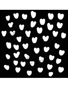 Stencil Stencil "mima hearts" de AB Studio