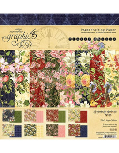 Bloc Floral Shoppe 8 x 8 Graphic 45