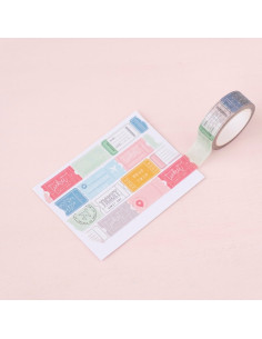 Washi Tape Tickets Aventura de Mintopia