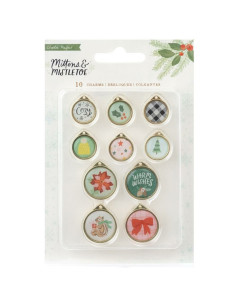 Charms Mittens and Mistletoe, Crate Paper