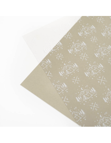 Papel vegetal con foil Perseidas, de Lora Bailora