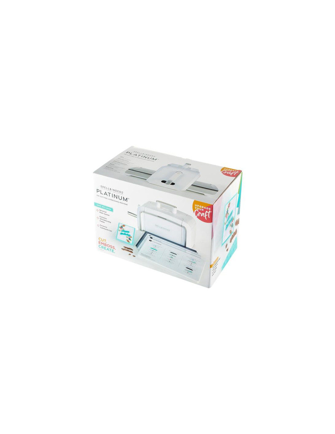 Sizzix Big Shot White and Grey + Exclusivo Kit Iniciação