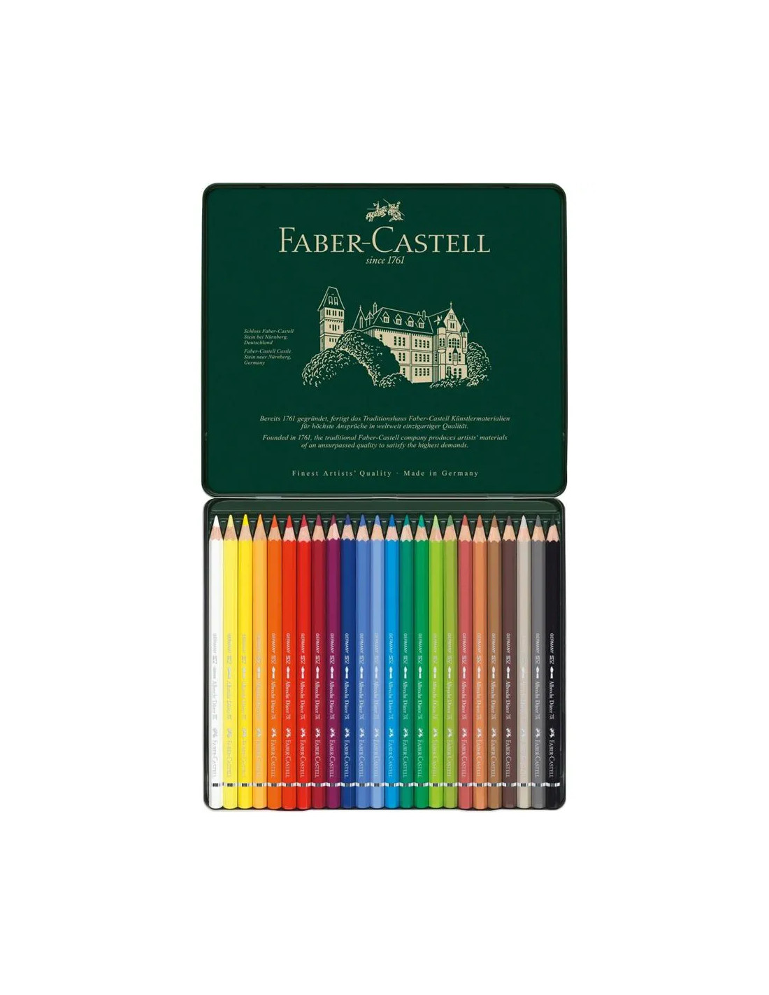 LAPICES ACUARELABLES TRIANGULAR FABER CASTELL GRIP
