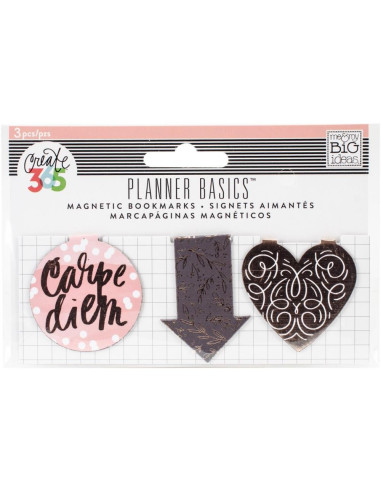 Clips magnéticos Happy Planner, Rose