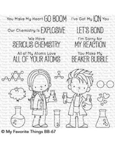 Sello Cute Chemists de My favourite Things