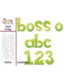 Bigz XL alfabeto Boss