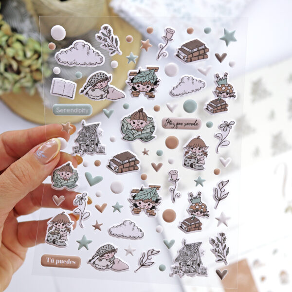 Pegatinas puffy My Home | My Home, de Mamen Montero - Imagen 2