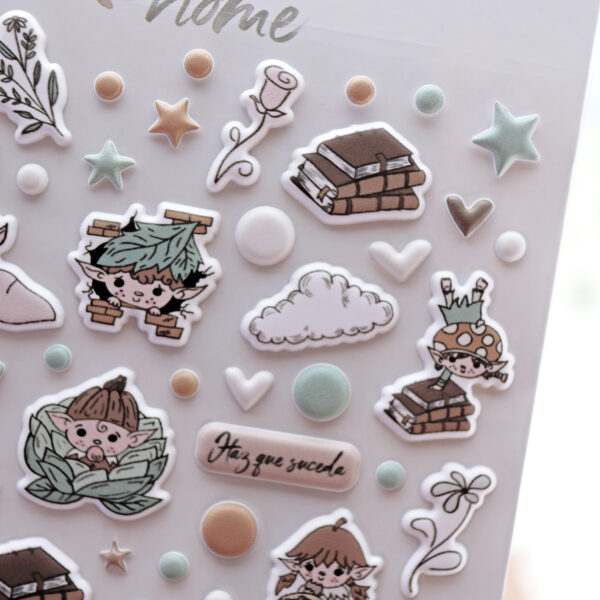 Pegatinas puffy My Home | My Home, de Mamen Montero - Imagen 3
