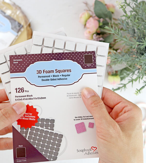 Pegamento foam 3D Grande Negro | Scrapbook Adhesives