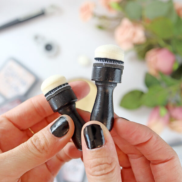 Mini Aplicadores redondos de tinta con esponjas Distress - Imagen 6