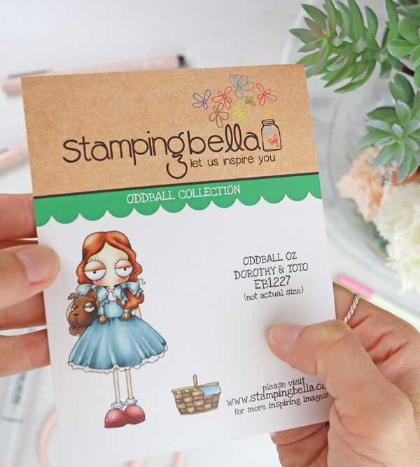 Sello Oddball Oz Dorothy & Toto de Stamping Bella