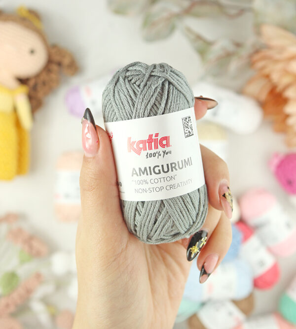 Ovillo Amigurumi 100% algodón Topo de Katia
