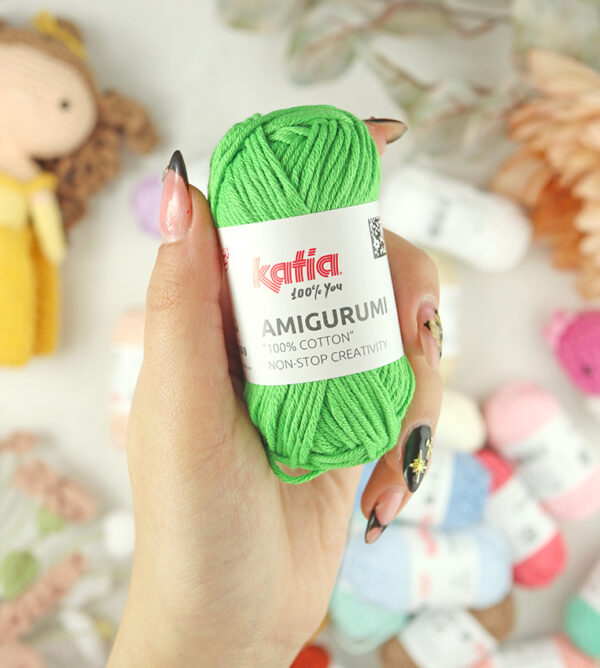 Ovillo Amigurumi 100% algodón Primavera de Katia