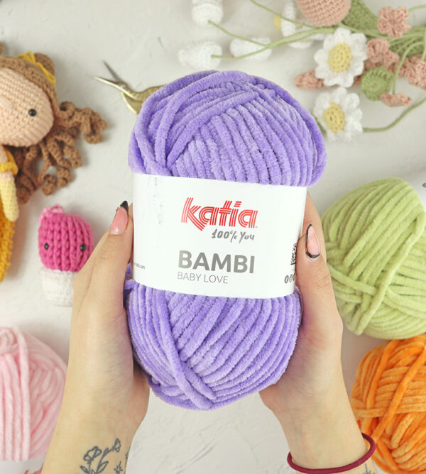 Ovillo Bambi Amatista de Katia