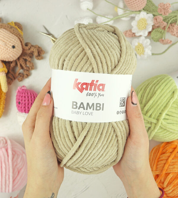 Ovillo Bambi Beige de Katia