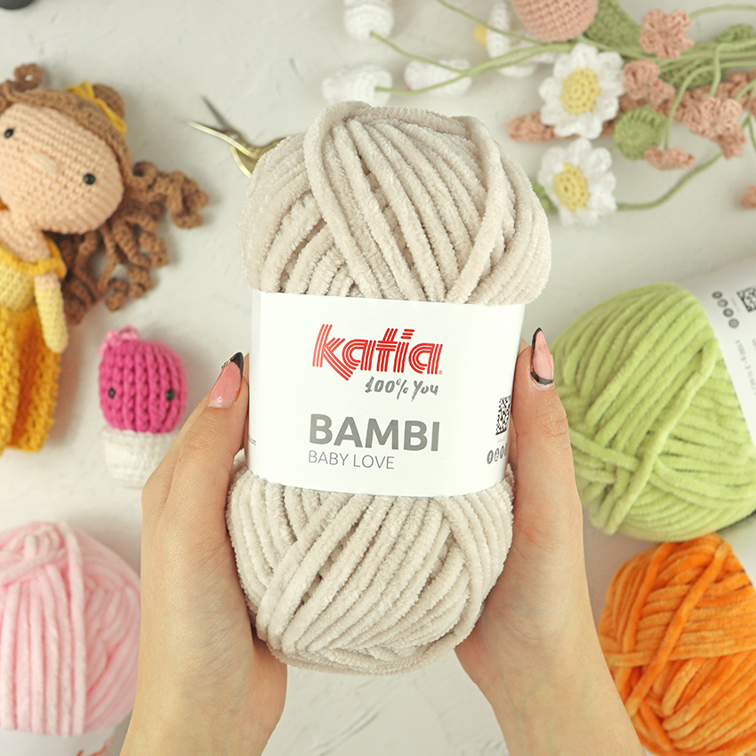 Ovillo Bambi Natural de Katia