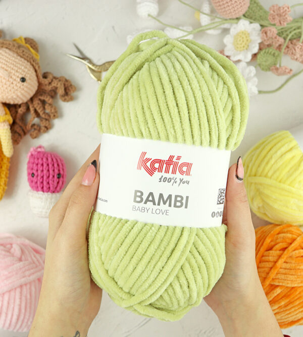Ovillo Bambi Pistacho de Katia