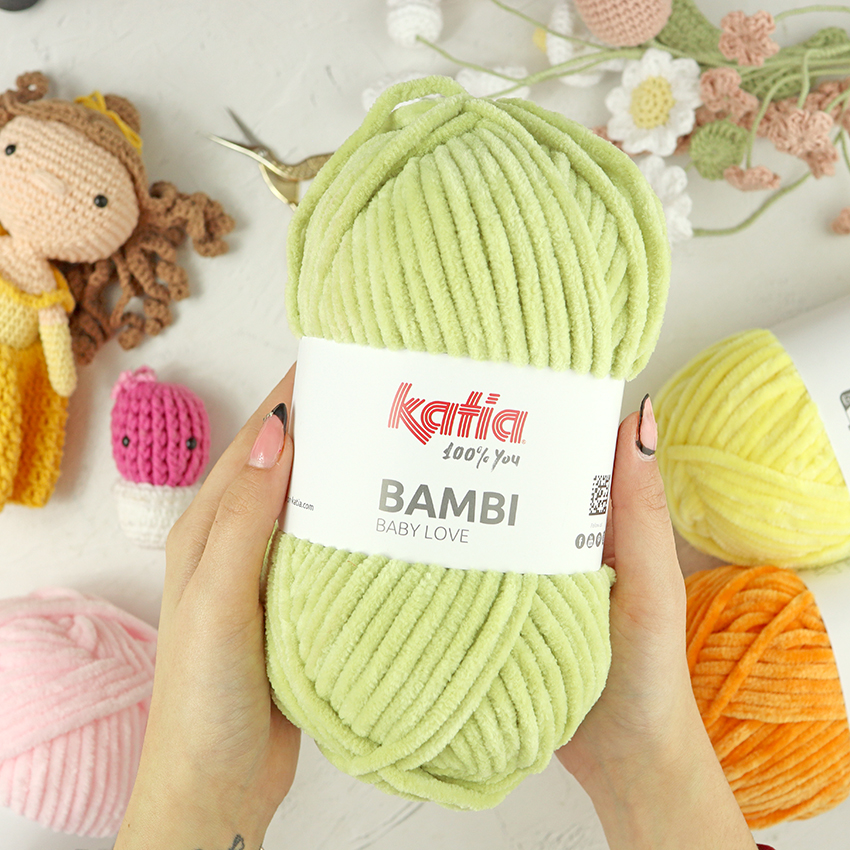 Ovillo Bambi Pistacho de Katia