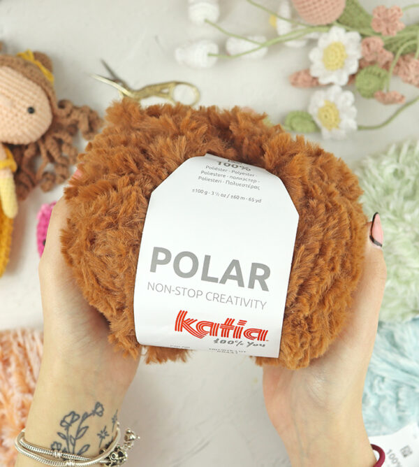 Ovillo Polar Teja de Katia