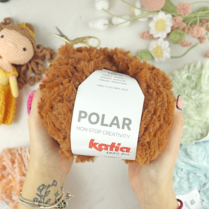 Ovillo Polar Teja de Katia