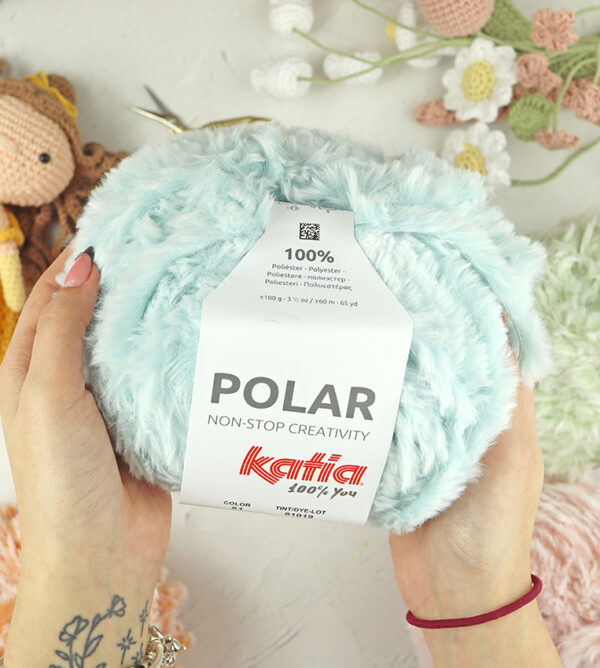 Ovillo Polar Menta de Katia